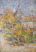 Rihard Jakopic Krizanke v jeseni oil painting on canvas